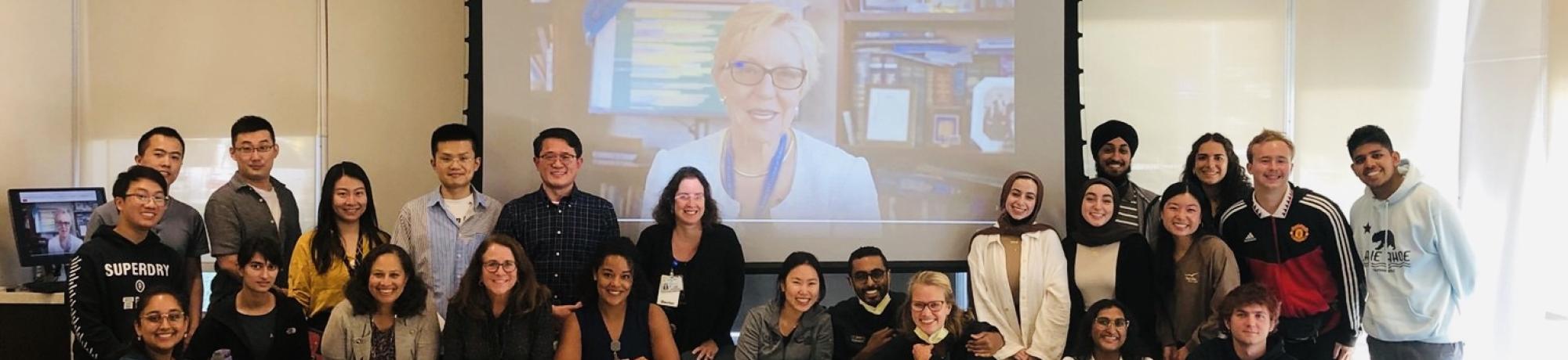 BME QAS 2022 1st day Program with Dean Murin, Dr. Farmer and residents